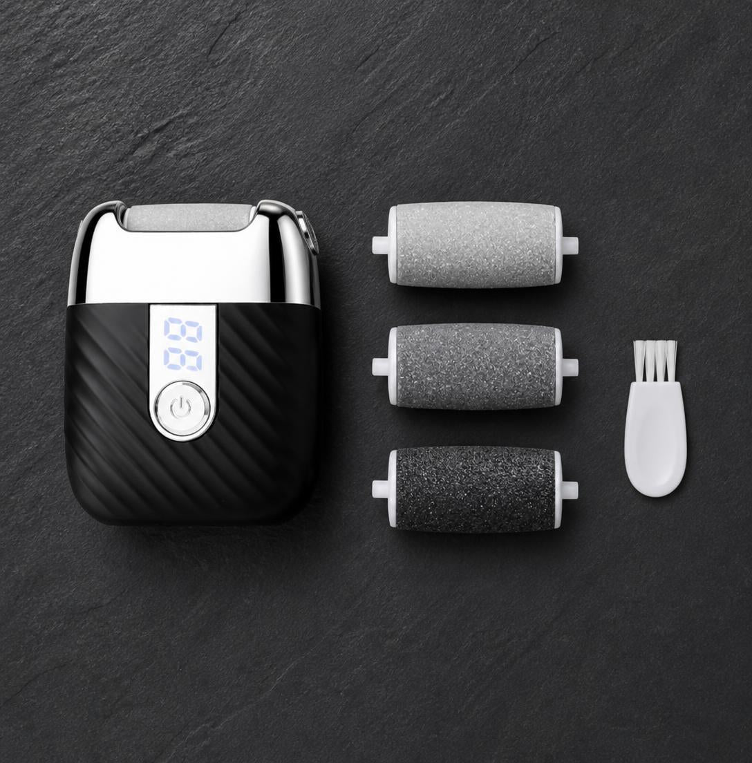 PORTE™ lima eléctrica para pies, elección del cabezal